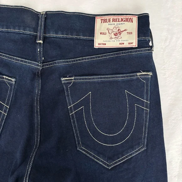TRUE RELIGION Men's Rocco Single Needle Relaxed Skinny Jeans—NWT—34/32 - Picture 9 of 16